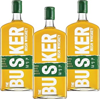 BUSKER アイリッシュウイスキー 3本セット　　　　(旧ラベル) BUSKER アイリッシュウイスキー 3本セット (旧ラベル) THE